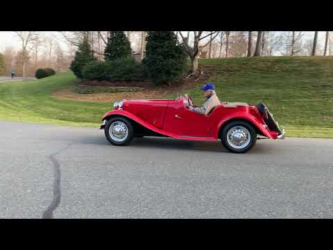 1953 MGTD drive by 1