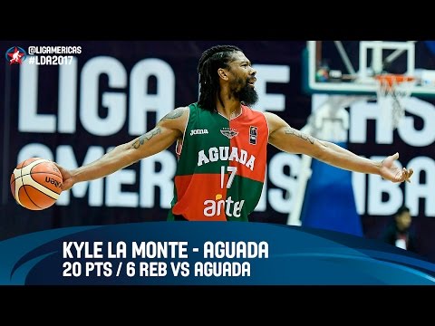 Kyle La Monte (20 PTS / 6 REB) v La Union de Formosa - DIRECTV Liga de las Américas 2017