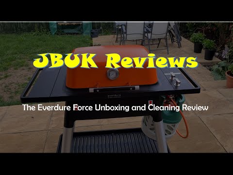 Everdure Force Unboxing and Cleaning Review