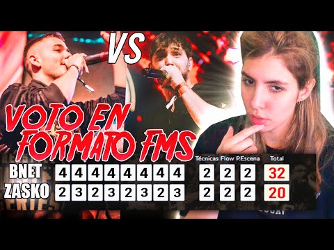 SOY JUEZ DE FMS POR SEGUNDA VEZ 🔥 REACCION A BNET vs ZASKO | FMS ESPAÑA 2020 | Jornada 5