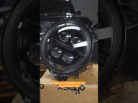 AlphaRex NOVA Headlights for the Jeep Wrangler Rubicon 392💡#jeep #shorts