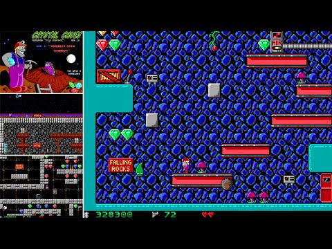 Crystal Caves Ep. 1: Troubles with Twibbles (PC MS-DOS, 1991) (Longplay)