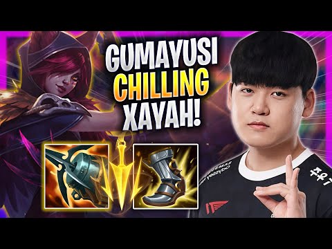 GUMAYUSI CHILLING WITH XAYAH! - T1 Gumayusi Plays Xayah ADC vs Aphelios! | Season 2023