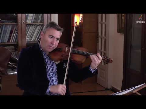 Maxim Vengerov Masterclass - Ysaÿe Sonata No. 6 | Roberta Verna, violin