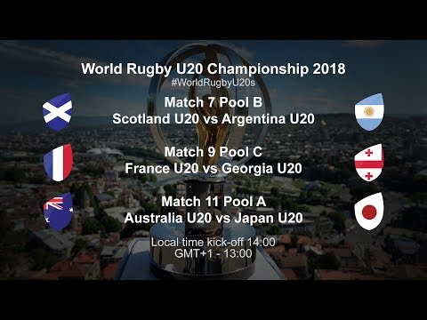Live: World Rugby U20 Championship - Australia U20 VS Japan U20