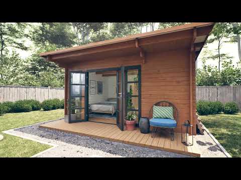 Washington Modern Shed: The Perfect DIY Backyard Shed Studio Solution