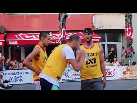 VIVIA 3x3 PRNJAVOR 2018: K net - WBS (8:12) ČETVRTFINALE KADETI