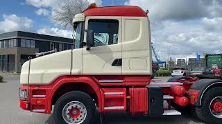 Scania T144-460 / 6X4 / RETARDER / 2XBIG AXLE / HYDRAULICS / FULL STEEL truck tractor | Image 4 - Autoline