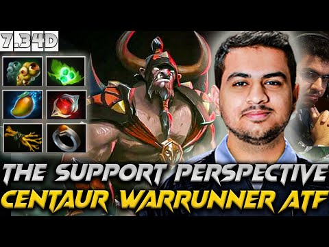 7.34D Patch ATF- Centaur Warrunner The Support Perspective Dota2 Pro Gameplay #atf #centaurwarrunner