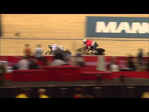 Men's Sprint Gold Final Race 2 - Robert Forstemann vs Njisane Phillip