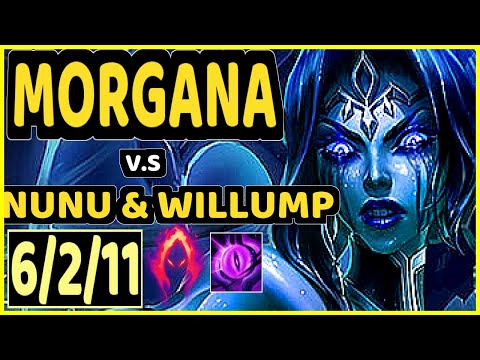 MORGANA vs NUNU & WILLUMP - 6/2/11 KDA JUNGLE GAMEPLAY - BR Ranked MASTER