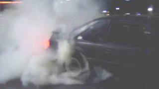 preview picture of video '1987 Ford Mustang Burnout Behind Bryant Pizza Hut'