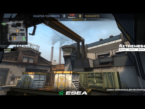 ax Casts CS:GO with Profeci - ESEA Main EU Season 27 Quarter Final - dizLown vs Epsilon