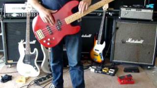 Video thumbnail for Tanara bass Guitar Red by IplayMusic2