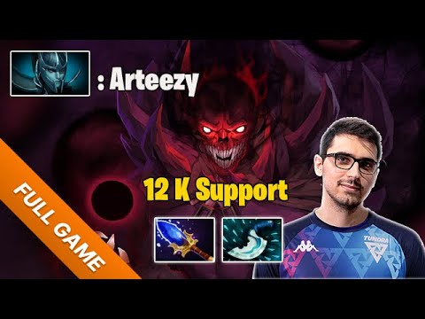 Saksa Supporting Arteezy PA | 12k MMR Gameplay