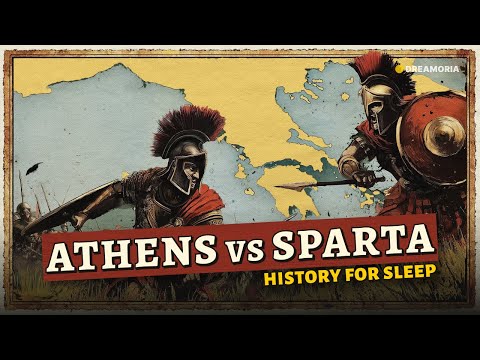 The ENTIRE Story of Athens vs. Sparta: Peloponnesian War | History For Sleep