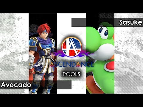 Smash 4: Avocado (Roy) V Sasuke (Yoshi/Shulk) - Ascendance 52 Tournament SSB4