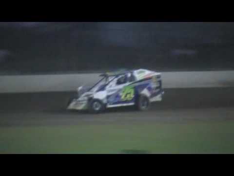 V8 Dirt Modifieds - Top 6 Dash - Lismore Speedway - 26.12.16