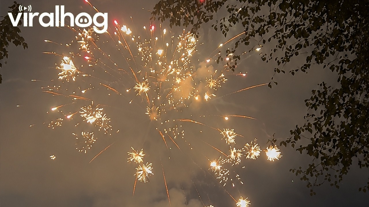 Fourth of July Fireworks Grand Finale Gone Wrong || ViralHog