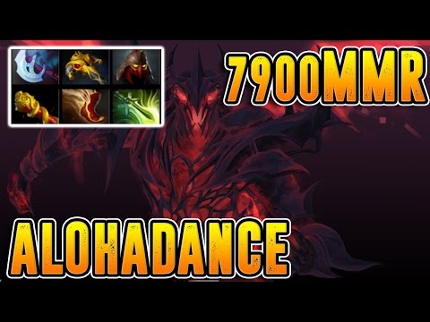 ALOHADANCE Dota 2 [Shadow Fiend] One Man Destroy Them All - 7900 MMR Gameplay