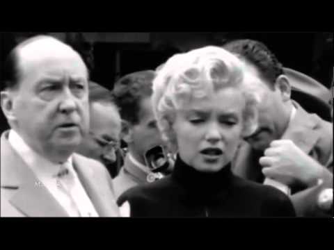 Marilyn Monroe and Joe Dimaggio Divorce Announcement 1954