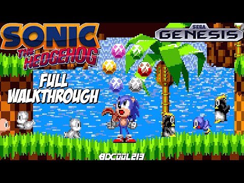 Sonic the Hedgehog Sega Genesis Full Walkthrough Longplay - YouTube