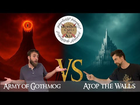 Atop the Walls vs Army of Gothmog | MESBG Battle Report | episode 2