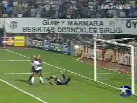 Besiktas Barcelona 19.09.2000 Pascal Nouma 3.Gol
