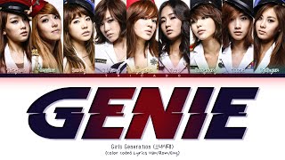 Girls&#39; Generation (소녀시대) – Genie (소원을 말해 봐) (Color Coded Lyrics Han/Rom/Eng)