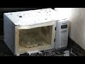 Smashing A Panasonic NN S235WF Microwave
