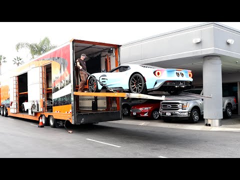 Taking delivery of an ULTRA RARE Ford GT