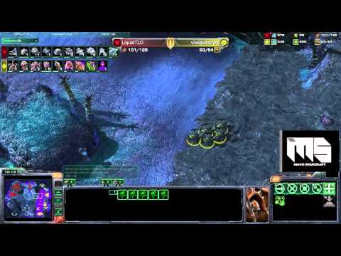 LiquidTLO (T) Vs. vileSpanishiwa (Z) - Shakuras Plateau