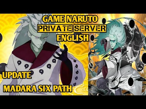 NEW NINJA MADARA SIX PATH NARUTO PRIVATE SERVER ENGLISH - VIP13 - GOLD 3.7M - FULL REWARD