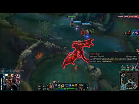 Selfmade POV Stream   SK Gaming vs Splyce   Game 1  Quarter Finals S9 LEC Spring 2019