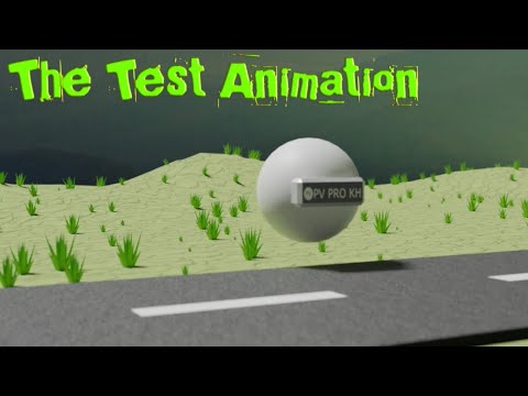 CGI Animation short film-The test animation of"crossing the road"|Made by Mr.Visal