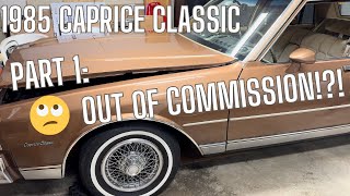 Part 1:  1985 Chevy Caprice Classic updates & Quadrajet E4ME carburetor