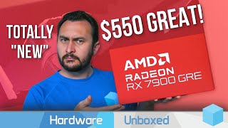 New $550 RDNA 3 GPU, AMD Radeon RX 7900 GRE Review