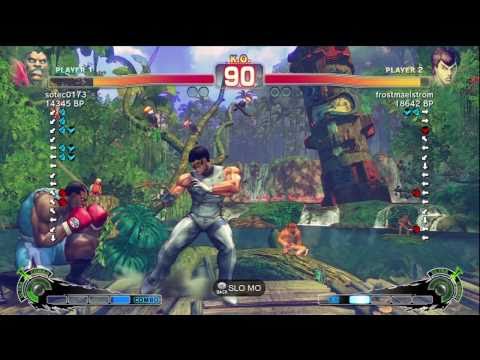 frostmaelstrom [Fei] vs sotec0173 [Balrog] SSF4 Japanese Online Ranked Matches - Xbox Live