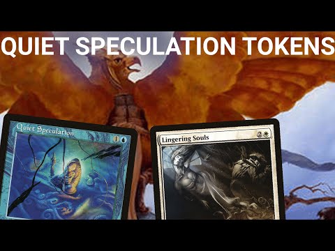 SCREEEEEEEEEECH! Legacy Azorius Quiet Speculation Aggro Tokens. Battle Screech, Lingering Souls MTG