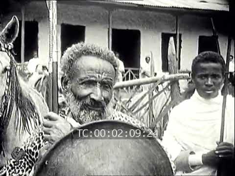 Ethiopian Warriors preparation for war 1935