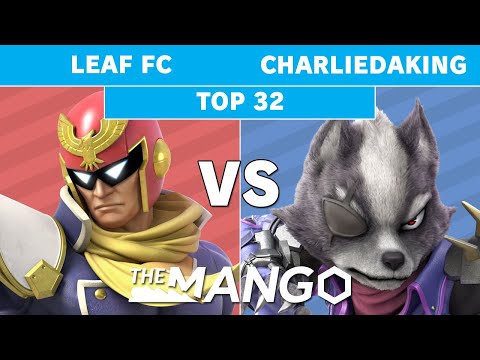 The Mang0 3 - Leaf FC (Captain Falcon) vs Charliedaking (Wolf) Top 32 - Smash Ultimate