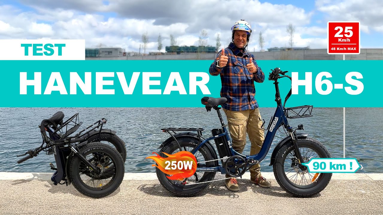 Hanevear H6-S, test du TOP fatbike électrique pliant
