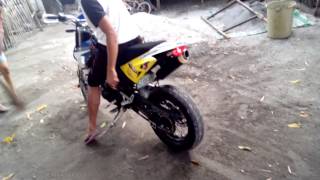 My ZONGSHEN MOTO R155 making donut