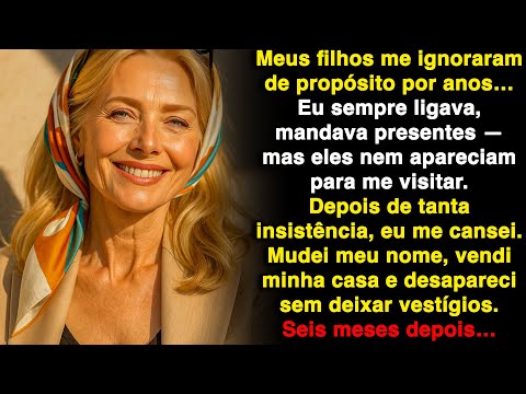 Meus filhos me esqueceram por anos. Eu mudei totalmente minha identidade — mas então…