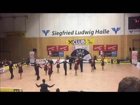 Latein Formation Sportunion TSC Rot-Weiss Wien - A Team "Michael Jackson" 2017