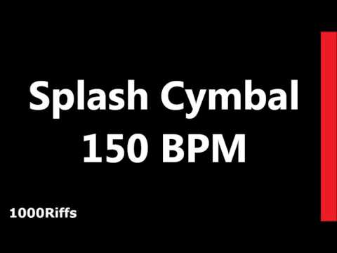 Splash Cymbal Metronome : 000 BPM : Beats Per Minute
