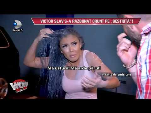 WOWBIZ (18.07.2017) - Victor Slav s-a razbunat pe Andreea! Mantea: ,,ma arde parul!"