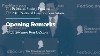 Click to play: Opening Remarks with Governor Ron DeSantis