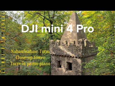 Cinematisch am alten Turm unterwegs #djimini4pro #ruins #drohne