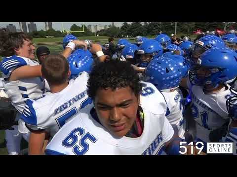The Cumberland Panthers win the U14 AAA OSFL championship title
